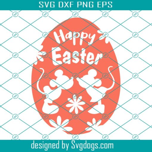 Mouse Easter Egg Svg, 2022 Easter Decor Svg, Easter Egg Svg