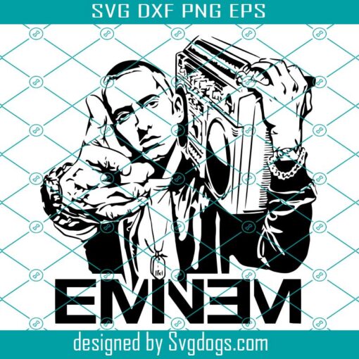 Eminem Svg, Commercial Use Svg, US Rapper Svg, Famous Star Svg