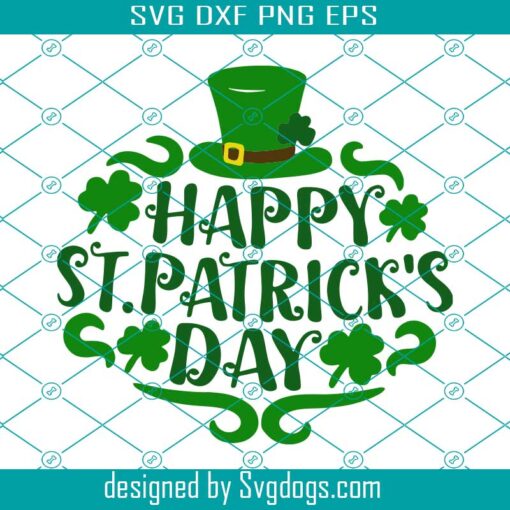 St Patrick’s Day Quotes Svg, Green St Patricks Day Svg, Lucky Clover Svg, Shamrock Svg