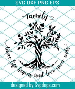 Family Tree Svg, Tree Svg, Family Svg, Tree Of Life Svg, Family Svg Sayings, Family Tree Svg