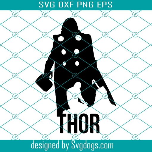 Thor Svg, Avengers Thor Svg, Thor Hammer Svg, Thor Cricut, Marvel Svg, Super Hero Svg