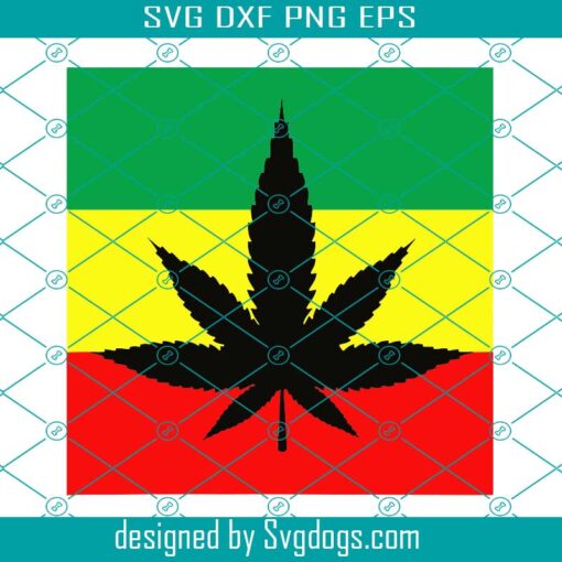 Weed Flag Svg, Cannabis Svg, 420 Flag Svg, Rasta Svg, Smoke Weed Svg, Png, Dxf, Weed Plant Svg, Weed Svg
