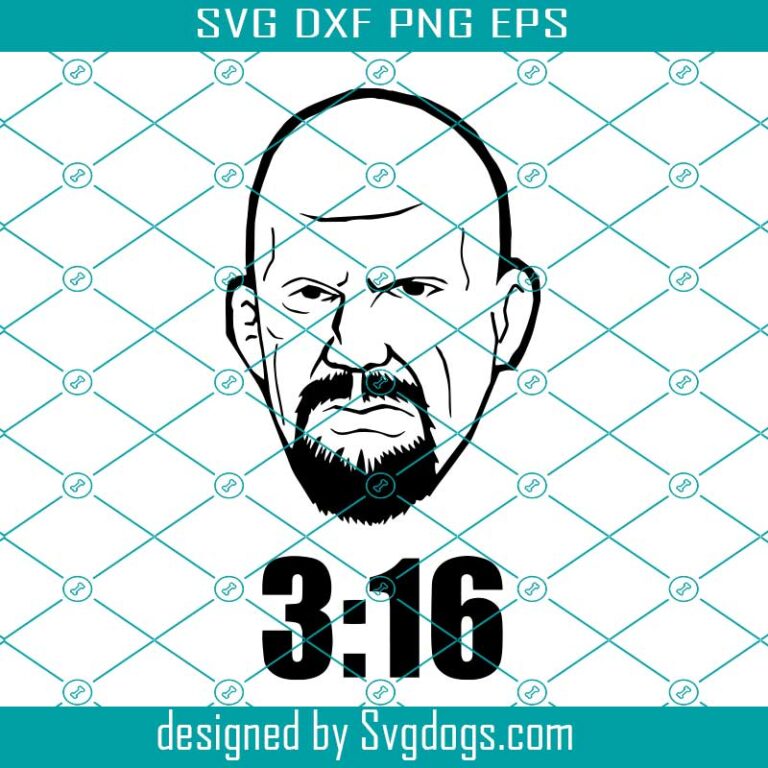 Stone Cold Steve Austin Svg, Austin 3:16 Logo Svg