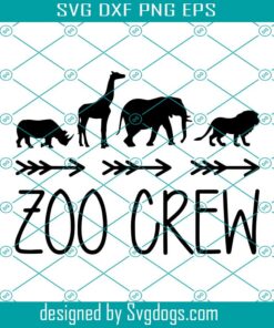 Zoo Crew Svg, Zoo Animals Svg, Teacher Svg, Zoo Matching Svg, Zoo Crew Svg