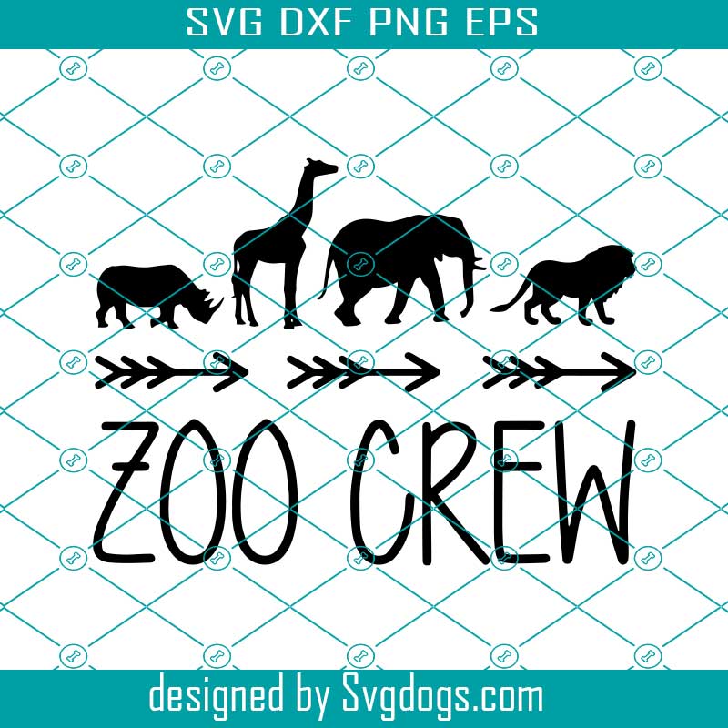 Funny Preschool Zoo Crew Svg, Preschool Teacher Svg