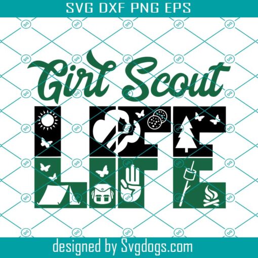 Girl Scout Logo Svg, Summer Svg, Scout Svg, Camping Svg, Girl Scout Svg