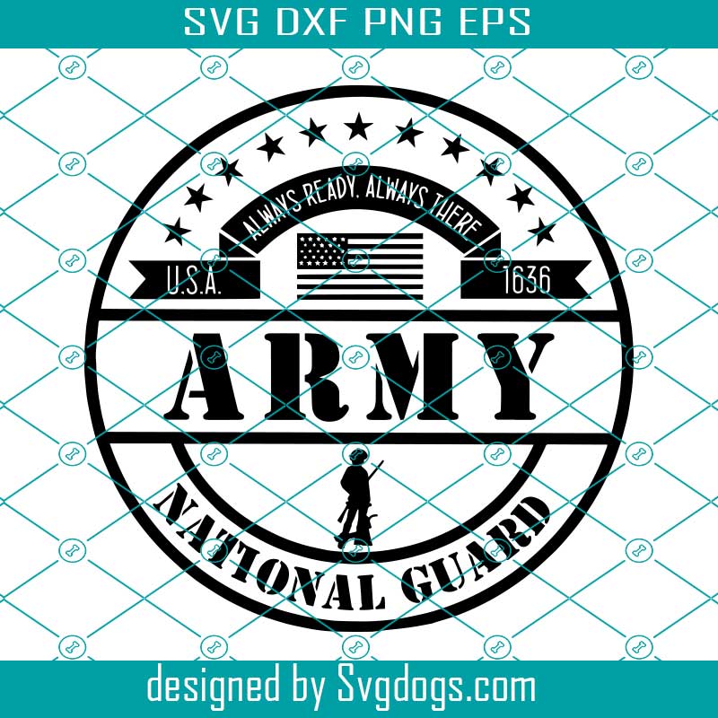 Army Svg, Army National Guard Svg, National Guard Svg, Military Svg