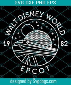 Est 1982 Florida Theme Park Svg, Walt Disney World Svg, Disney Svg