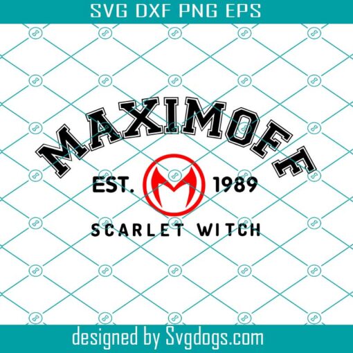 Wanda Maximoff 1989 Maximoff Scarlet Witch Svg, Scarlet Witch Crown Tiara Svg, Maximoff 1989 Svg