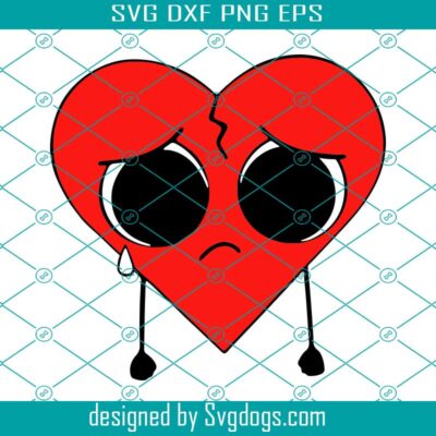 Sad Heart Svg, Un Verano Sin Ti Svg, Bad Bunny Gift Svg, Valentines Svg, Bad Bunny New Album Svg 1
