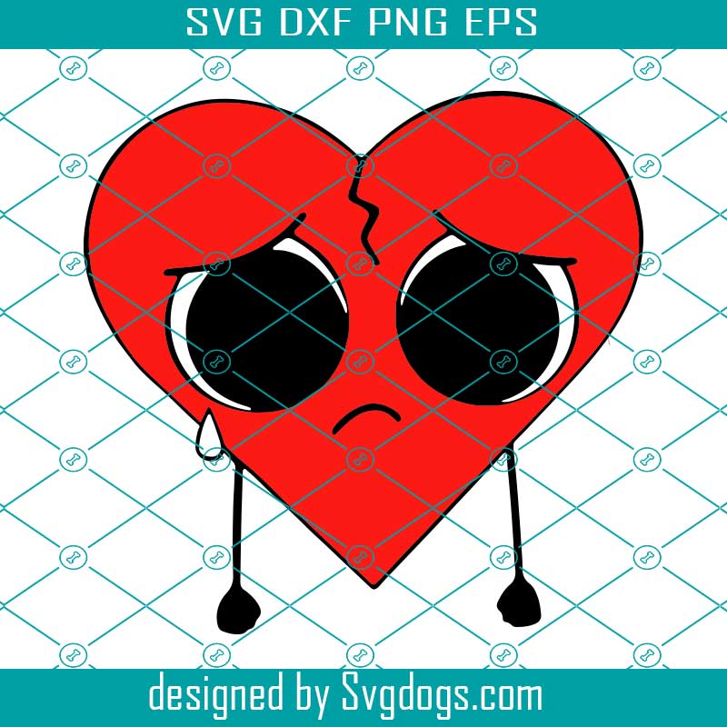 Bad Bunny Sad Heart Svg, Un Verano Sin Ti Svg, Bad Bunny Gift