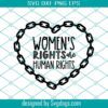 Reproductive Svg, Women’s Rights Are Human Rights Svg, Pro Choice Roe V. Wade Svg