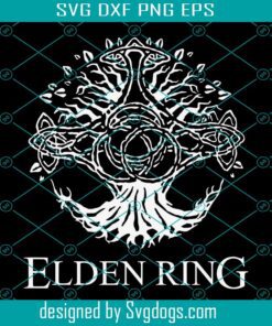 Elden Ring Svg, Elden Ring Logo EPS Svg, Elden Ring Game Svg