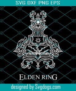 Elden Ring Glintstone Svg, Elden Ring Logo EPS Svg, Elden Ring Svg, Elden Ring Game Svg