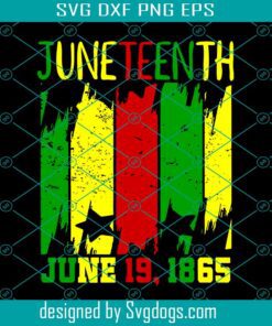 Juneteenth Svg, African Flag Juneteenth Freedom Day Afro American Svg, June 19 Svg, Freedom Day Svg
