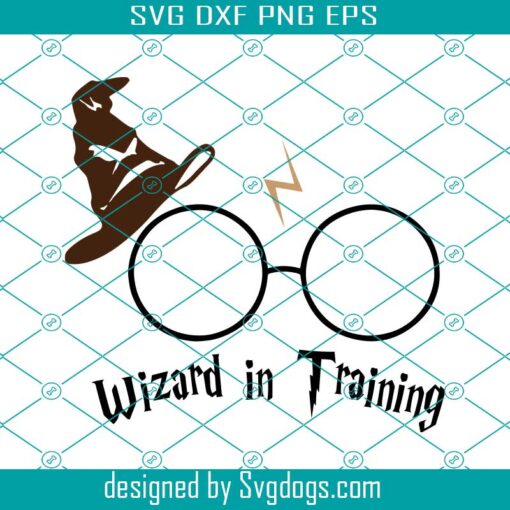 Wizard In Training Svg, Harry Potter Svg, Hogwarts Svg