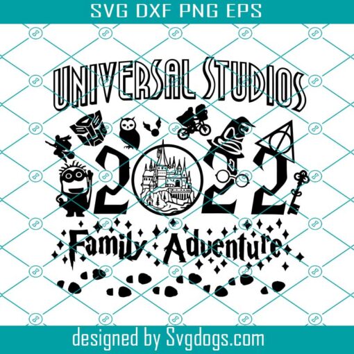 Universal Studio Family Adventure Svg, Family Vacation Svg, Magical Kingdom Svg