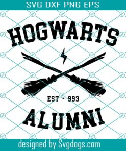 Quidditch Alumni Svg, Hogwarts Alumni Svg, Halloween Svg