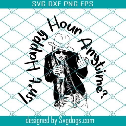 Johnny Depp Middle Finger Svg, Happy Hour Anytime Svg, Mega Pint Svg, Justice For Johnny Svg