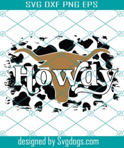 Howdy Western Cow Svg, Western Svg, Texas Svg, Cowgirl Svg, Coffee Mug Svg