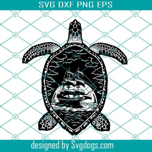 Sea Turtle Svg, Turtle Svg, Sea Turtle Tumbler Svg, Light House Svg, Ocean Svg