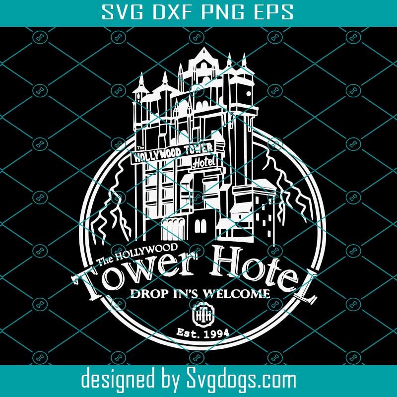 Hollywood Tower Of Terror Ride World Ride Svg, The Hollywood Tower Hotel Shirt Svg, Hollywood Svg