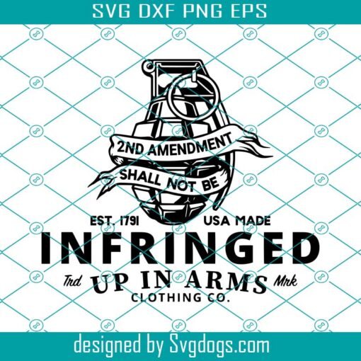 Infringed Shall Not Comply AR15 Freedom America USA Svg, AR15 Svg, American Svg