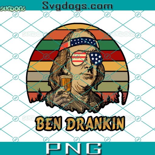 Ben Drankin PNG, 4th Of July PNG, America Flag PNG