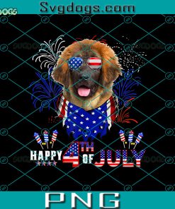 Happy 4Th Of July Leonberger American Flag Sunglasses PNG, Dog PNG, 4th of July PNG