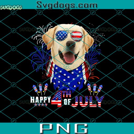 Happy 4th Of July PNG, Dog 4th Of July PNG, Dog America PNG