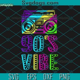 90s Vibe Svg, 90's Party Svg, Halloween Birthday Svg, Retro Aesthetic ...