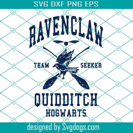 Harry Ravenclaw Quidditch Svg, Harry Potter Svg, Hogwarts Svg