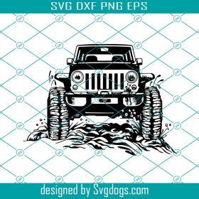 Jeep Car Svg, Jeep Driver Svg, Drives A Jeep Svg, Dirty Jeep Svg, Off ...