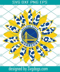 Golden State Warriors Svg, Basketball Svg, Sunflower Svg