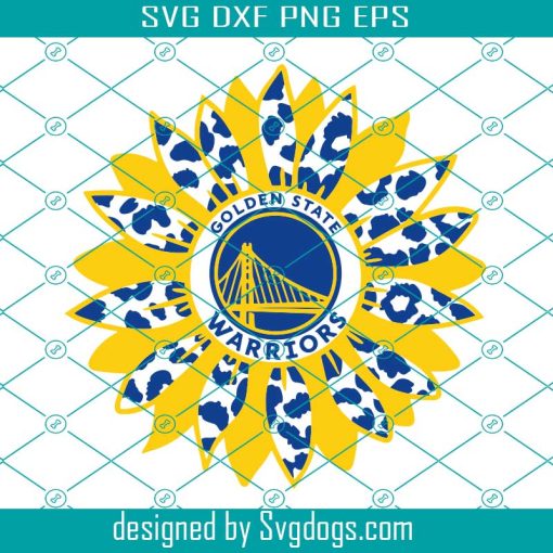 Golden State Warriors Svg, Basketball Svg, Sunflower Svg