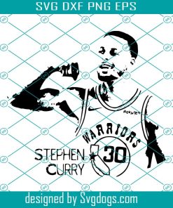 Stephen Curry Svg, Stephen Curry NBA Golden State Warriors Svg