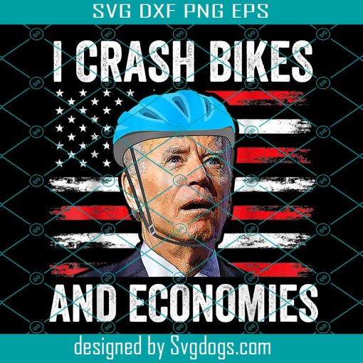 Biden Bicycle I Crash Bikes And Economies PNG, Joe Biden PNG, Biden Bicycle PNG