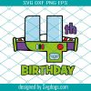 4th Birthday Buzz Svg, 4th Birthday Toy Story Svg, Four Buzz Lightyear Svg