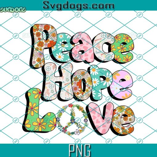 Peace Sign Love PNG, 60s 70s Tie Dye Hippie Halloween Costume PNG, Halloween PNG