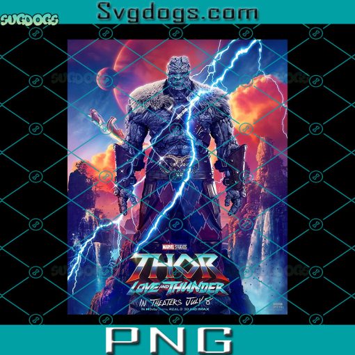 Amour Et Tondre Amour Et Poster PNG, Thor Love And Thunder PNG, Love And Thunder PNG