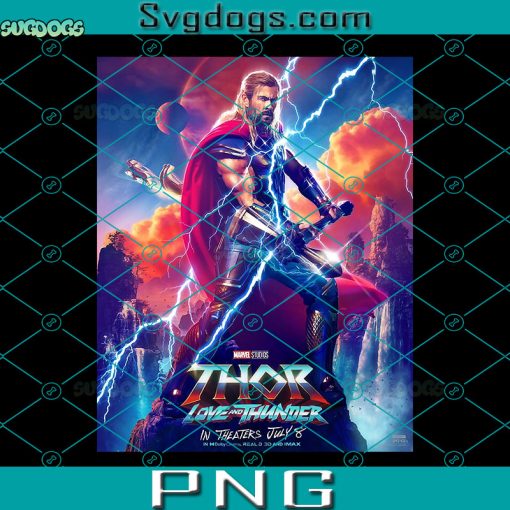 Thor Love And Thunder PNG, Marvel PNG, Thor PNG, Avenger PNG