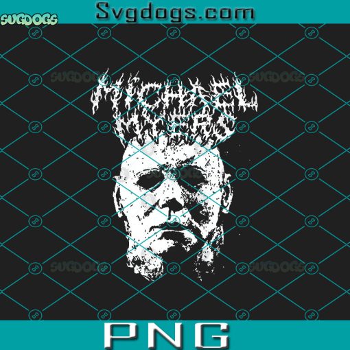 Black Metal Michael PNG, Michael Myers Halloween PNG