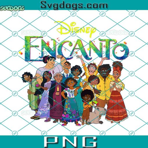 Disney Encanto Madrigal Family PNG, Encanto PNG