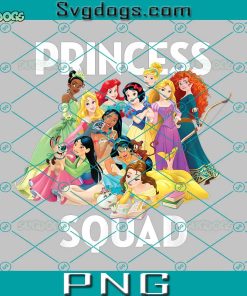 Disney Princess Squad Group PNG, Princess Squad PNG