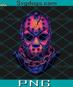 Jason Mask PNG, Friday The 13th PNG, Glowing Camper PNG
