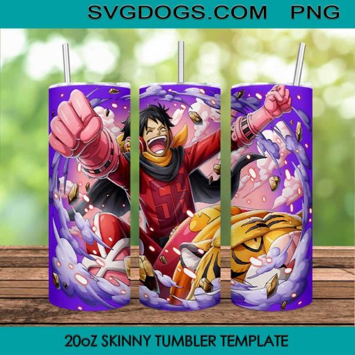 Luffy Sfasfa Wrap Design PNG File Digital Download