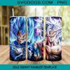 Son Goku Tumbler Wrap Design PNG File Digital Download