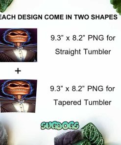 Jack Tumbler Design Sublimation PNG File Digital Download, Jack Skellington Tumbler Design Sublimation PNG File Digital Download