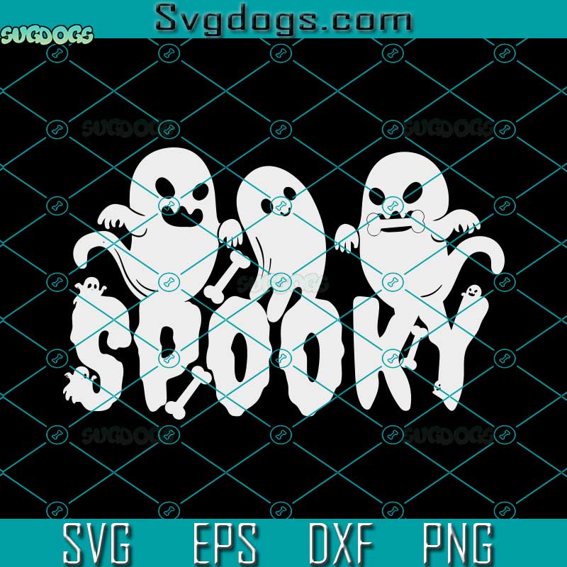 Ghost SVG, Halloween SVG, Spooky SVG, Family SVG, Halloween Shirt SVG