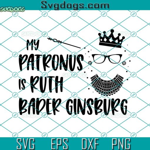 My Patronus Is Ruth Bader Ginsburg Harry Potter Svg, Harry Potter Svg